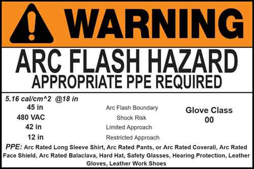 Are arc flash labels required?