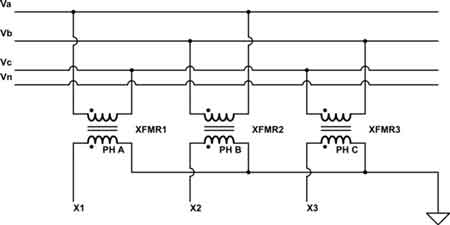 delta wye transformer