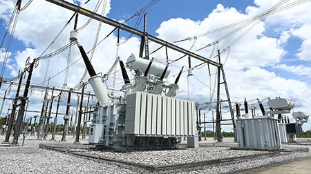 electrical power distribution transformer