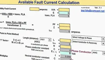 Fault Current Calculation