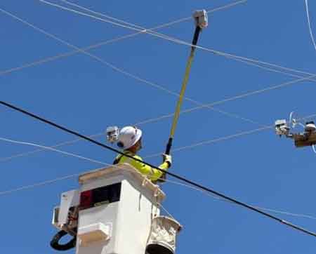 overhead power line sensors