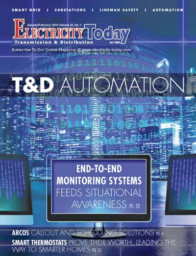 Electricity Today T&D Magazine - January-February 2019 Issue