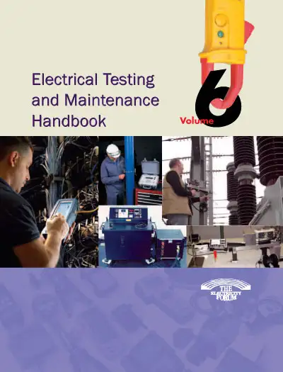 Electrical  Equipment Testing & Maintenance Vol. 6