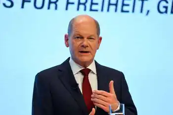 German Chancellor Olaf Scholz