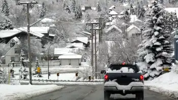 winter scene in calgary