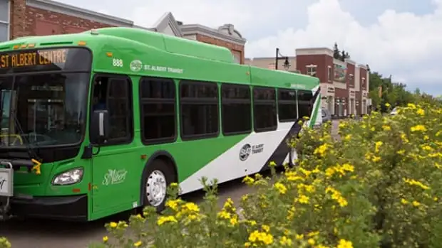 St. Albert new electric buses