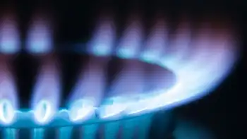 natural gas flame