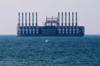 a floating power station