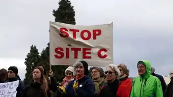 site c protestors