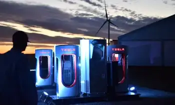 tesla charging station