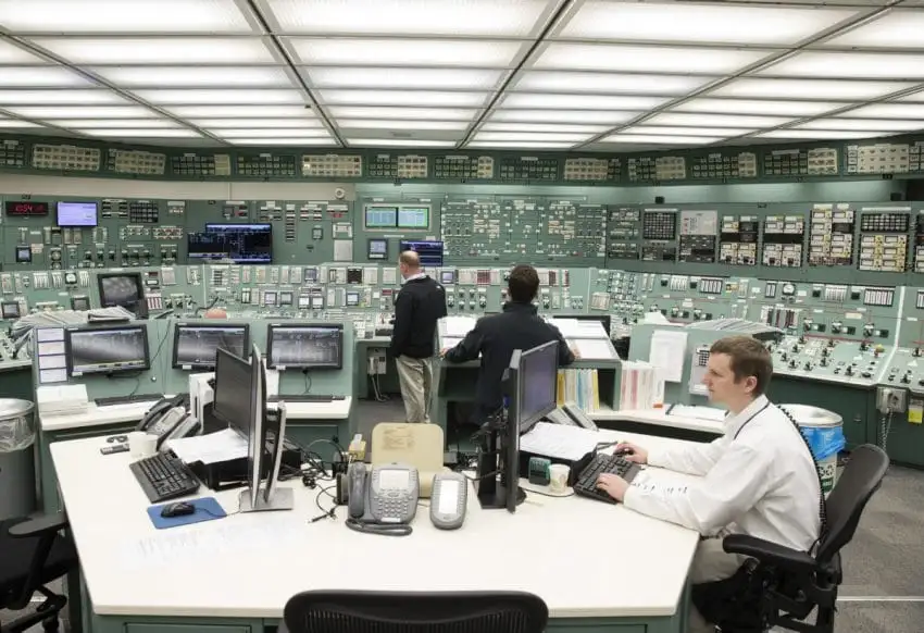 Three Mile Island control room