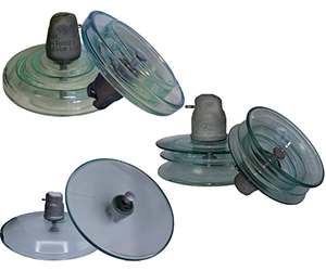 HVAC toughened glass insulator