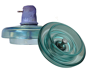 HVDC toughened glass insulator